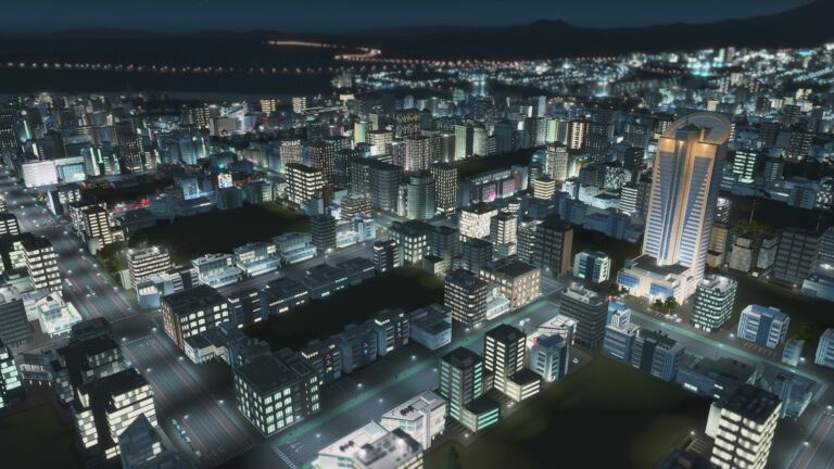 cities skylines after dark review full cleared