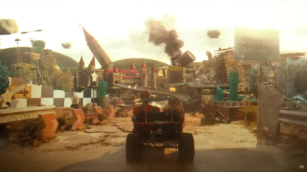 snl mario kart trailer