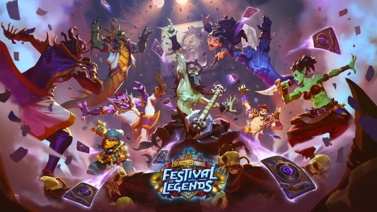 hearthstone festival of legends key art
