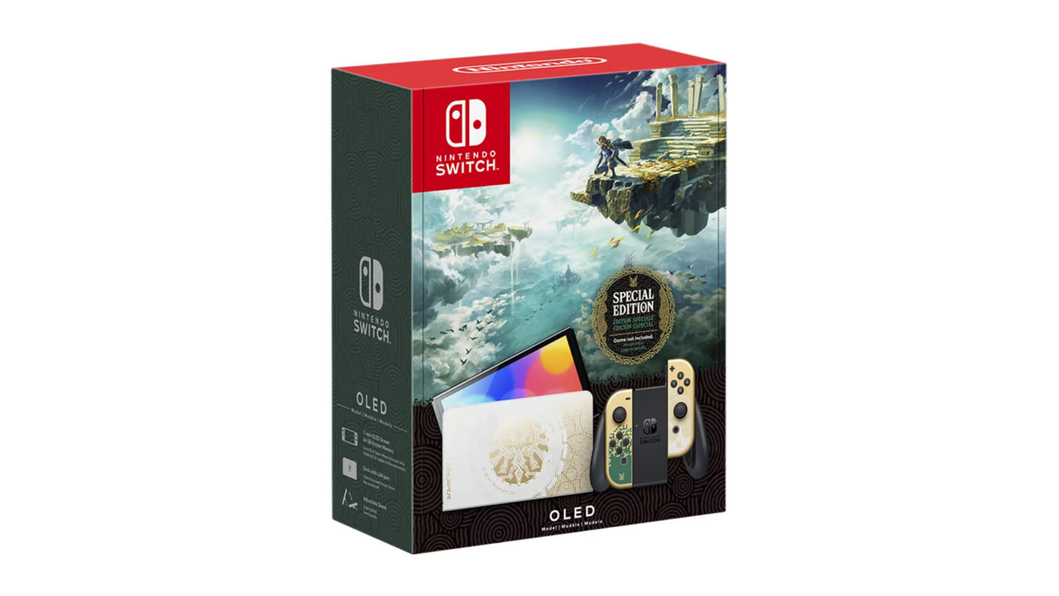 The Legend of Zelda Tears of the Kingdom OLED Switch