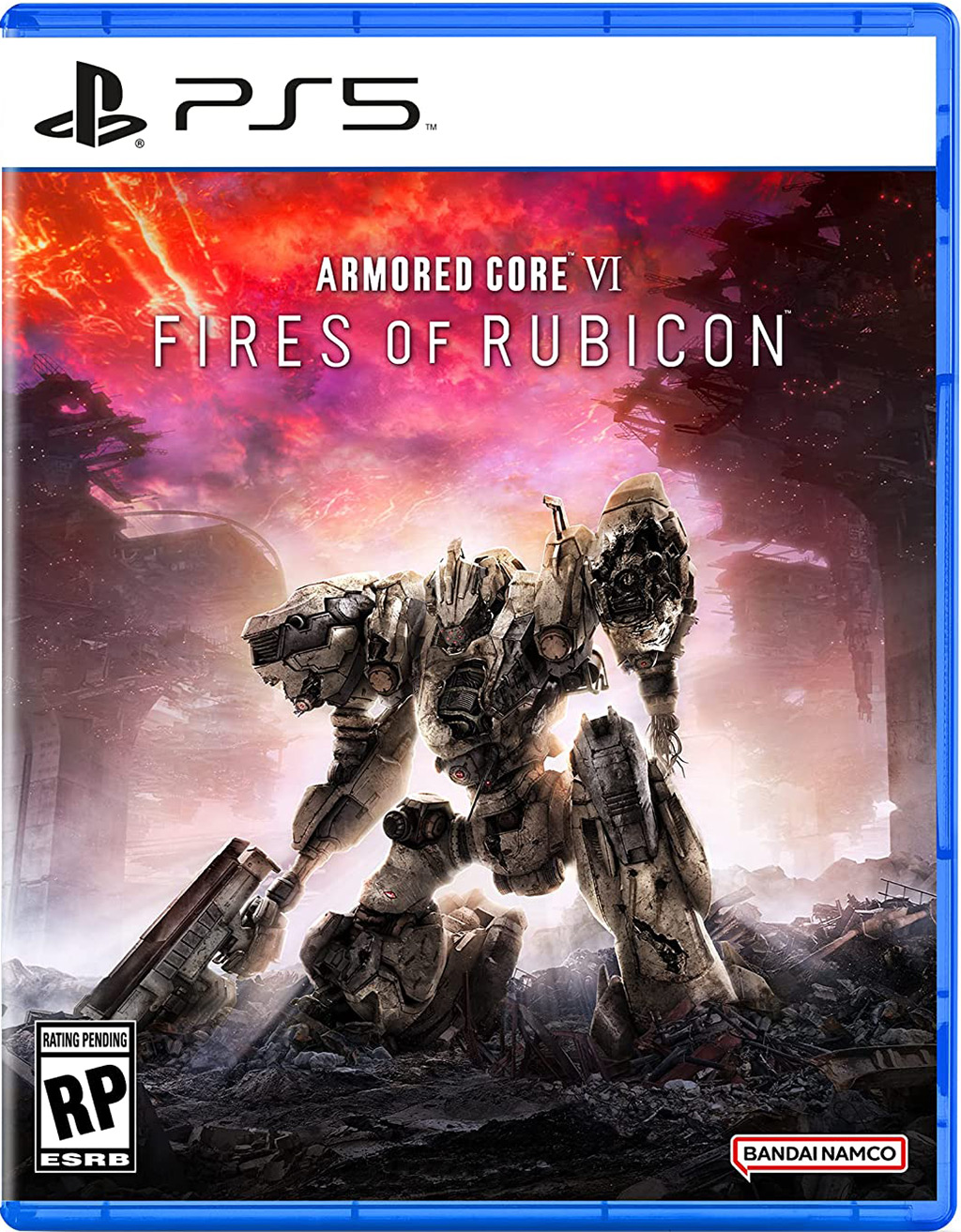 Armored Core VI: Fires of Rubicon box art Armored Core VI: Fires of Rubicon box art