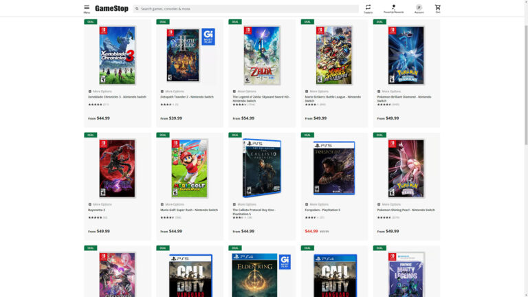 GameStop has a Buy One, Get One Free promotion on select games