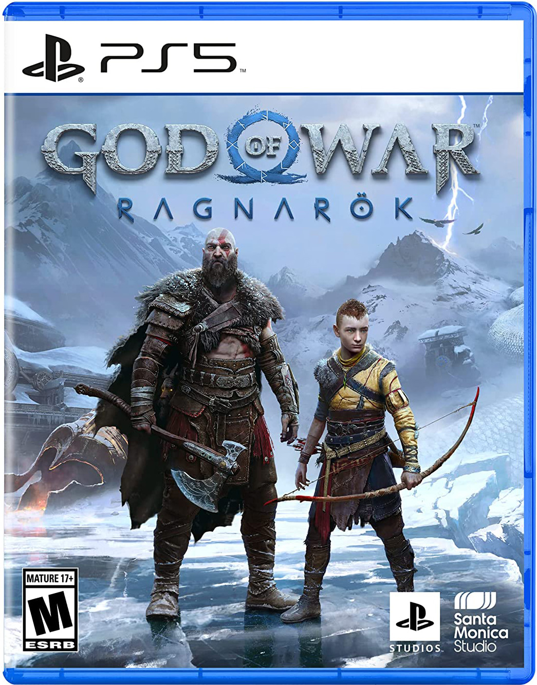 God of War Ragnarok box art God of War Ragnarok box art