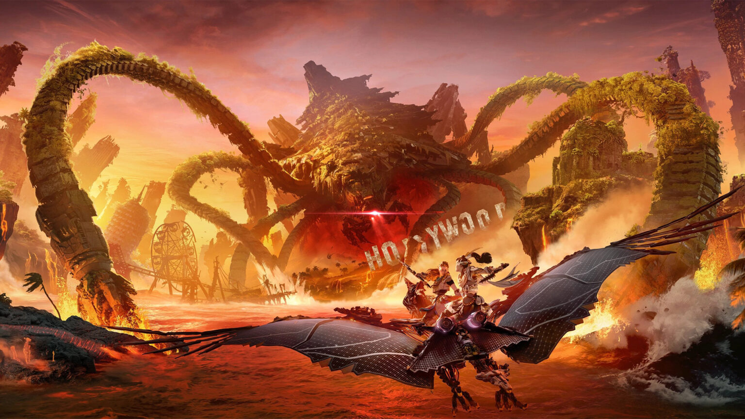 Horizon Forbidden West: Burning Shores launch trailer