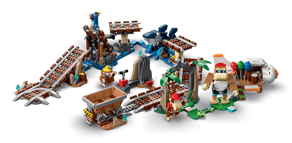 LEGO Diddy Kong's Mine Cart Ride Expansion Set