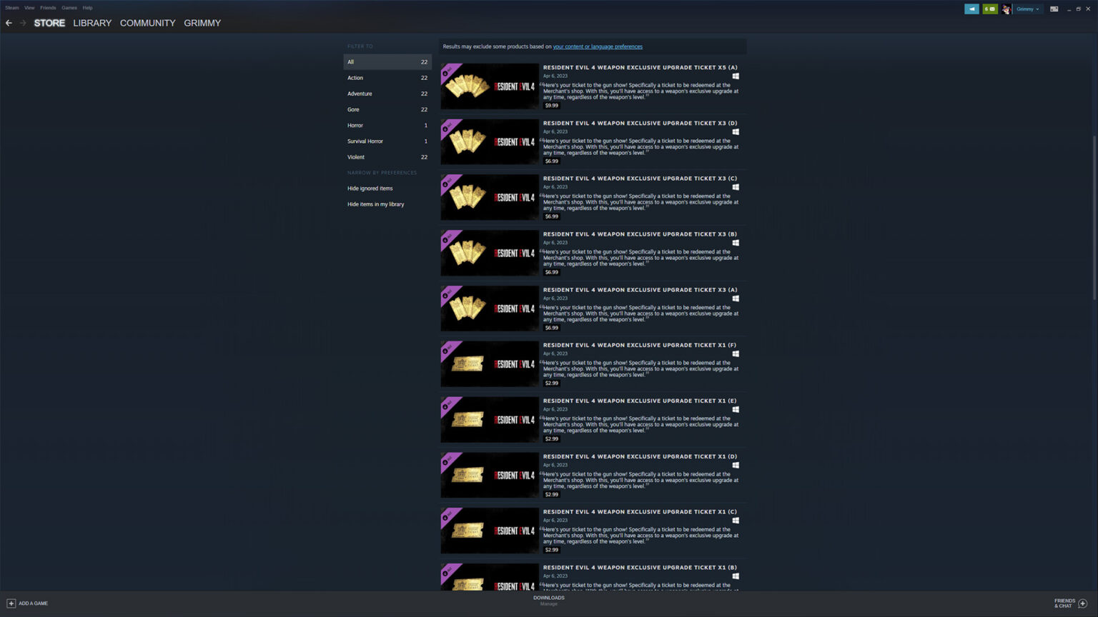 Resident Evil 4 Microtransactions