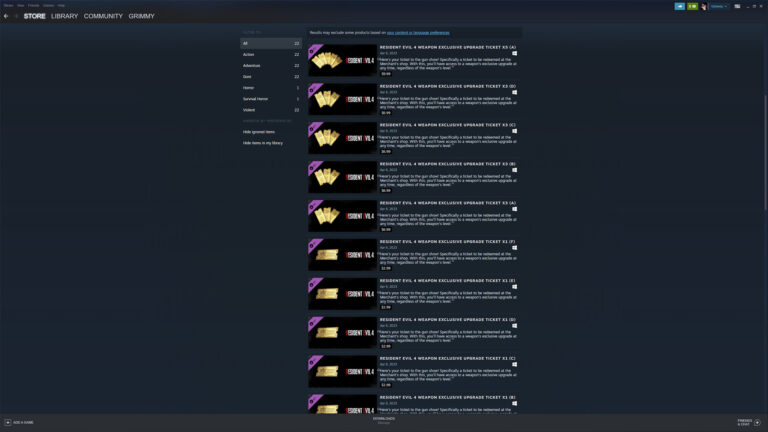 Resident Evil 4 Microtransactions