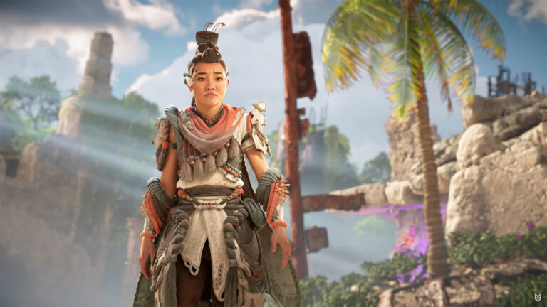 Seyka in Horizon Forbidden West: Burning Shores