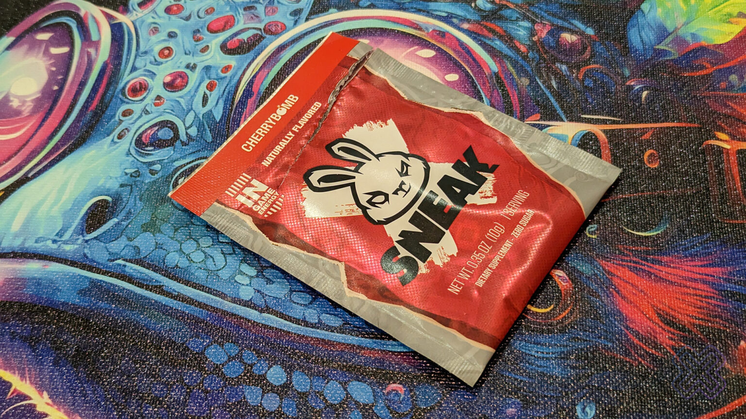 Sneak Energy Review Cherry Bomb Flavor | Jason Siu for FullCleared