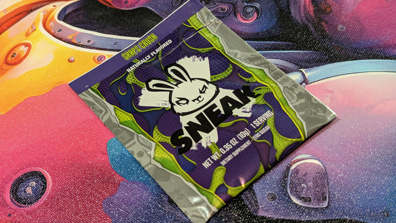 Sneak Energy Review Grape Crush Flavor | Jason Siu for FullCleared