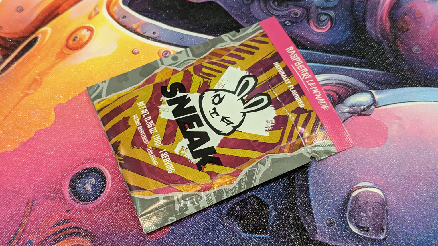 Sneak Energy Review Raspberry Lemonade Flavor | Jason Siu for FullCleared