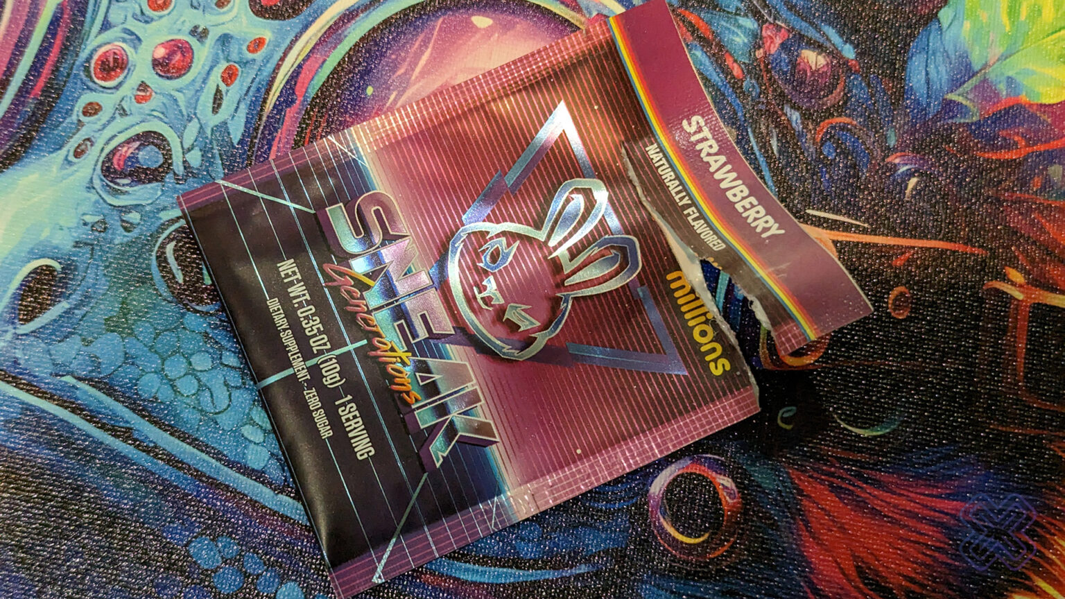 Sneak Energy Review Strawberry Millions Flavor | Jason Siu for FullCleared