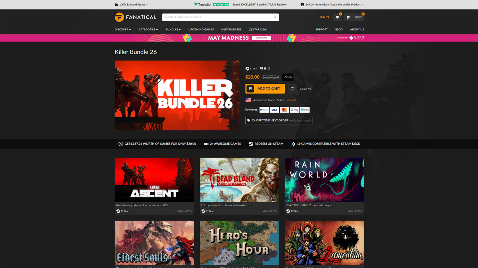 Fanatical Killer Bundle 26