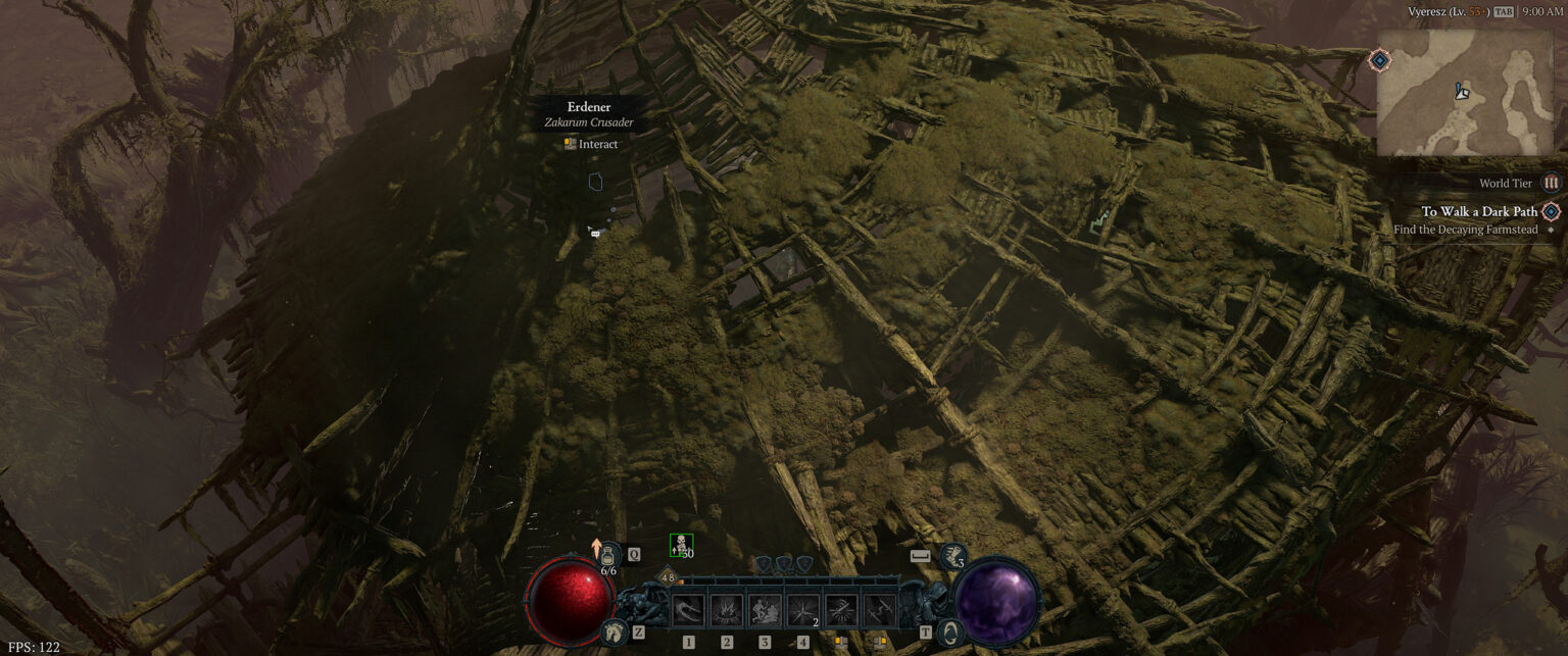 Here's a visual bug that was extra annoying, since there was a quest involved
