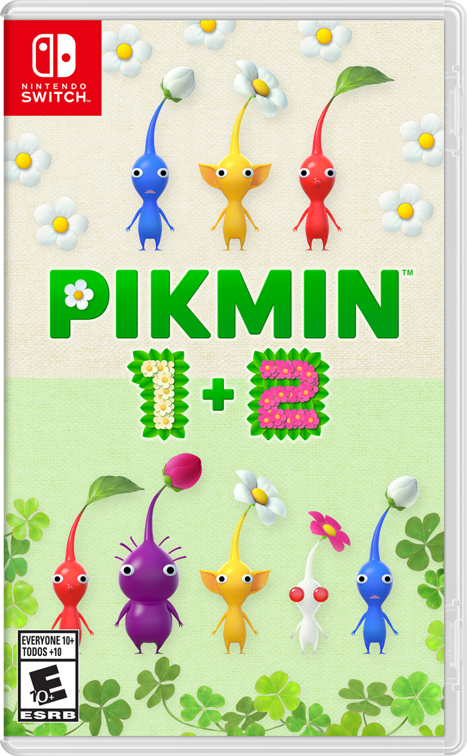 Pikmin 1 + Pikmin 2 box art