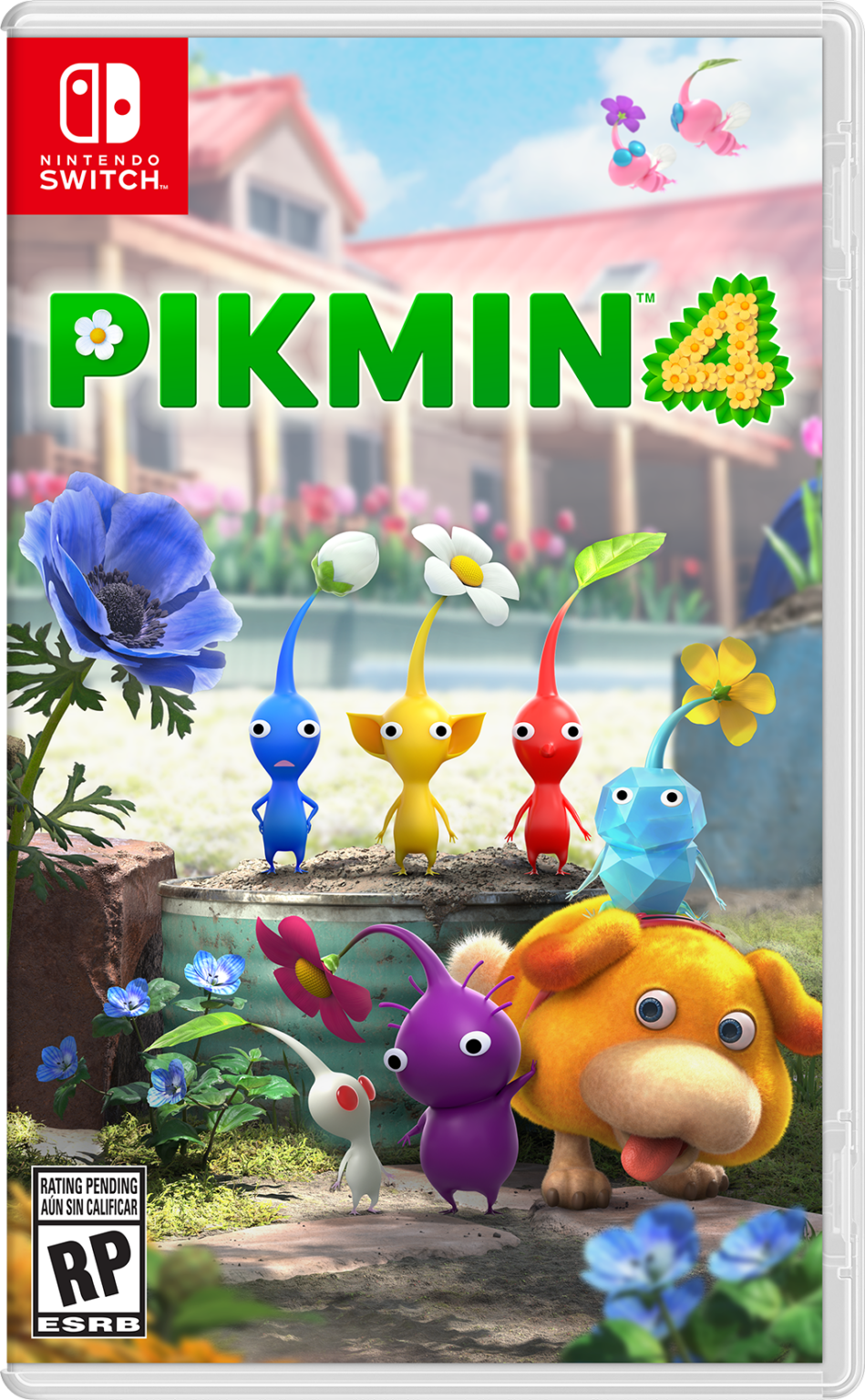 Pikmin 4 box art