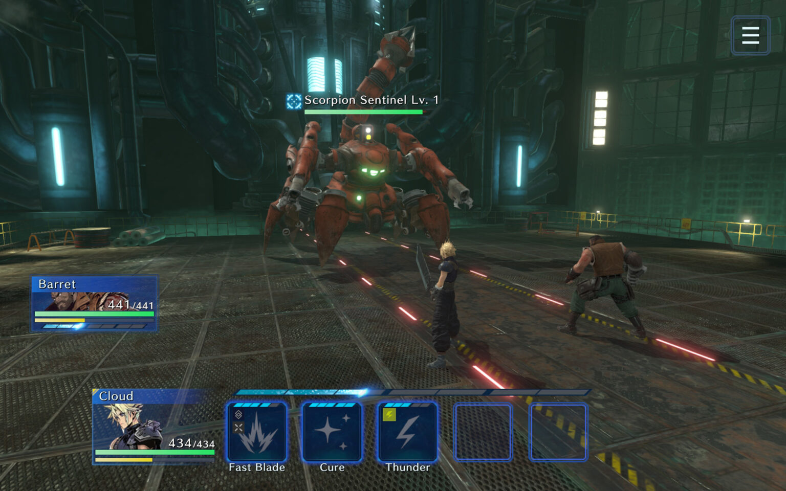 The combat in Final Fantasy VII Ever Crisis is very similar to Nier Reincarnation The combat in Final Fantasy VII Ever Crisis is very similar to Nier Reincarnation