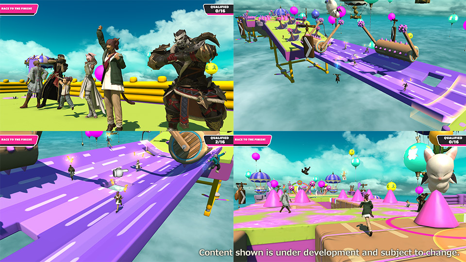 Final Fantasy XIV will receive a number of Fall Guys-inspired obstacle courses Final Fantasy XIV will receive a number of Fall Guys-inspired obstacle courses
