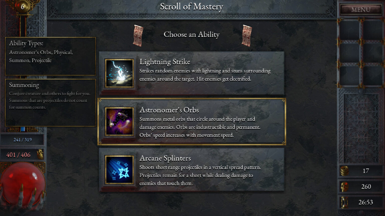 The Scroll of Mastery are essentially passive skills that help enhance your damage The Scroll of Mastery are essentially passive skills that help enhance your damage