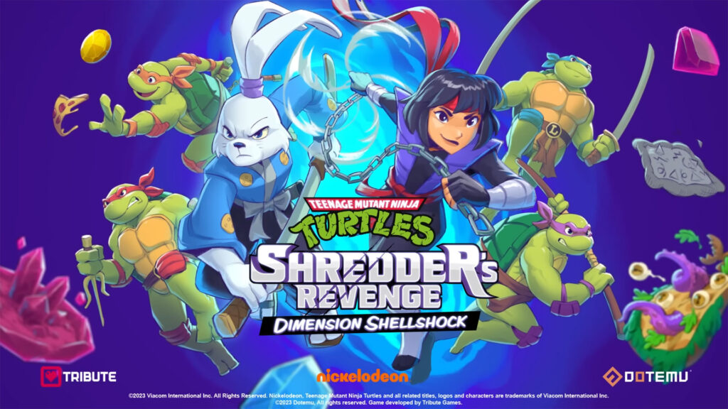 The Dimension Shellshock DLC for TMNT: Shredder's Revenge launches August 31
