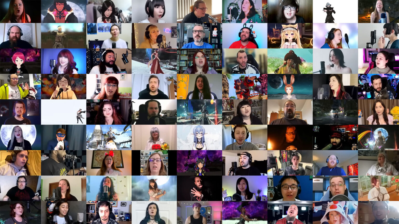 Husky by the Geek organized an epic Final Fantasy XIV medley featuring 200 musicians from the community