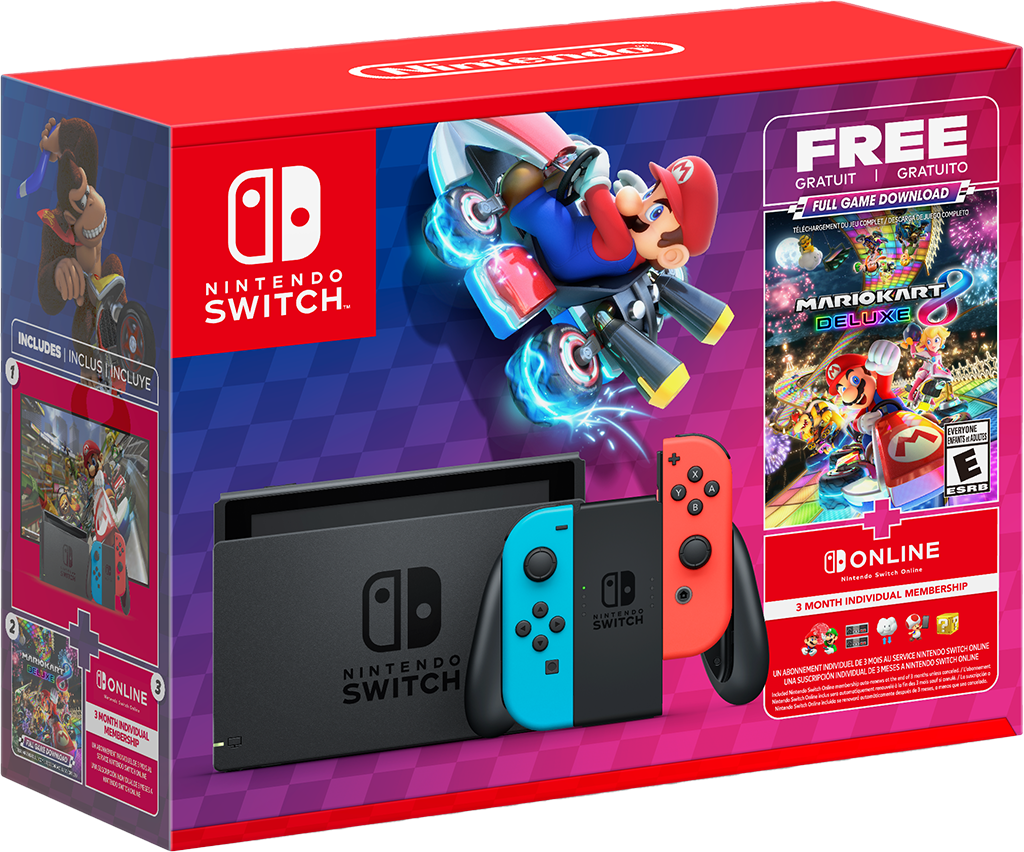 Nintendo Switch Mario Kart 8 Deluxe bundle