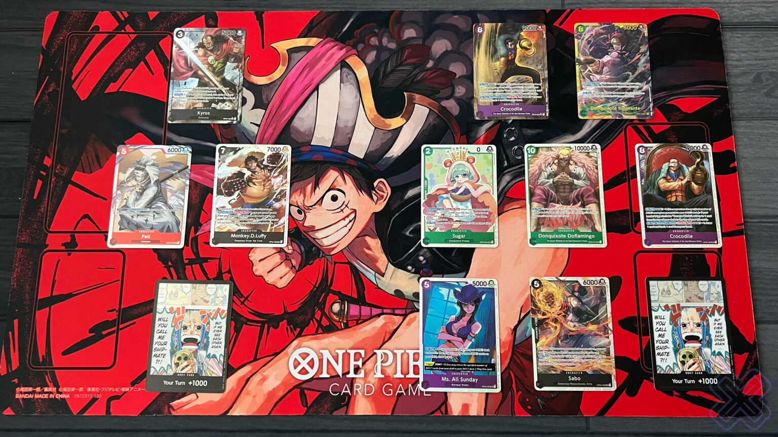 Opening 288 packs of One Piece cards
