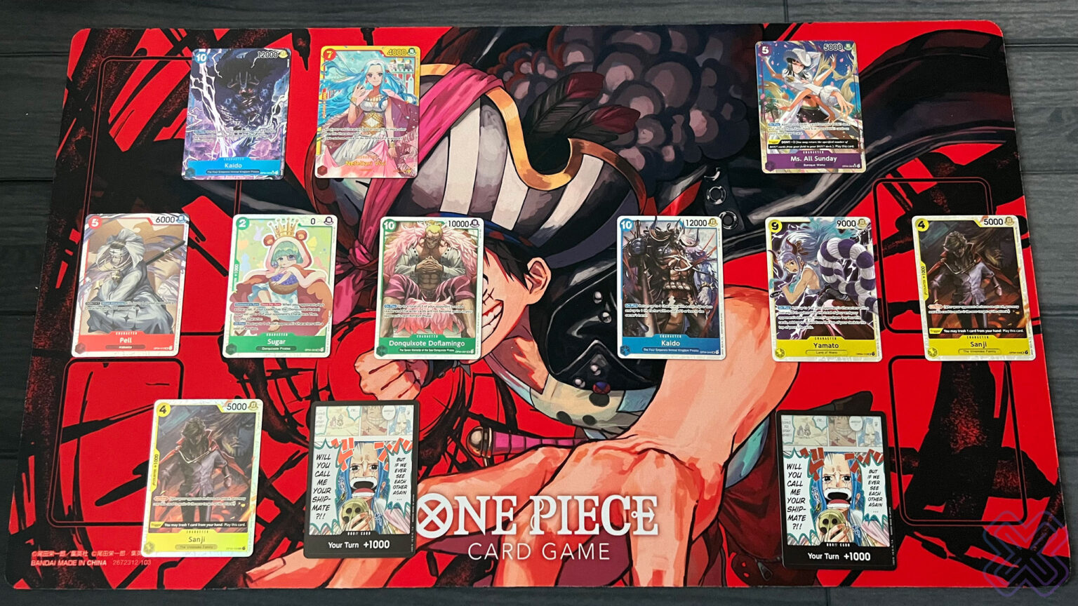 Opening 288 packs of One Piece cards
