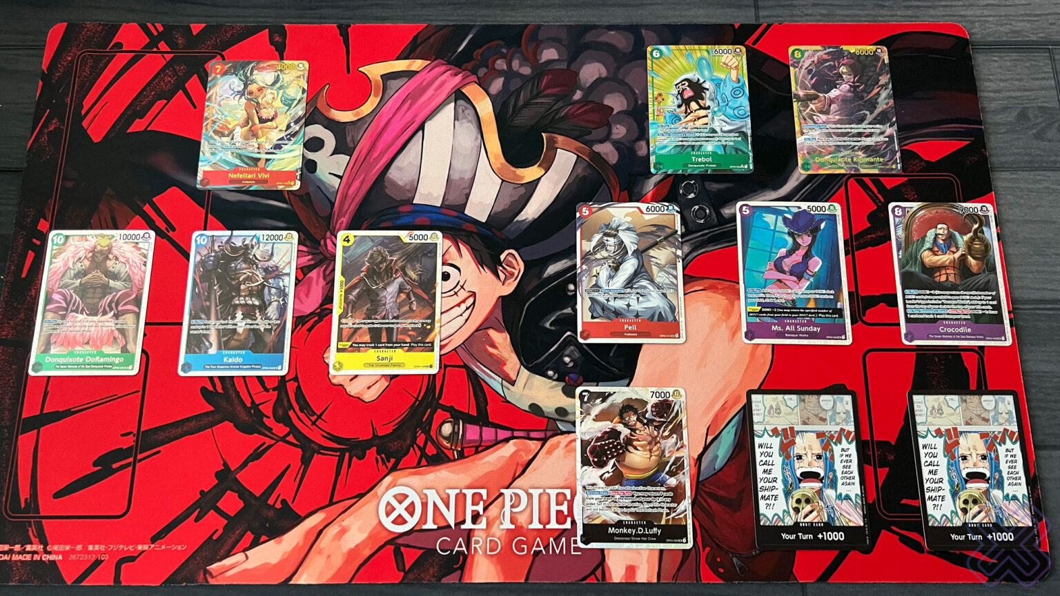 Opening 288 packs of One Piece cards