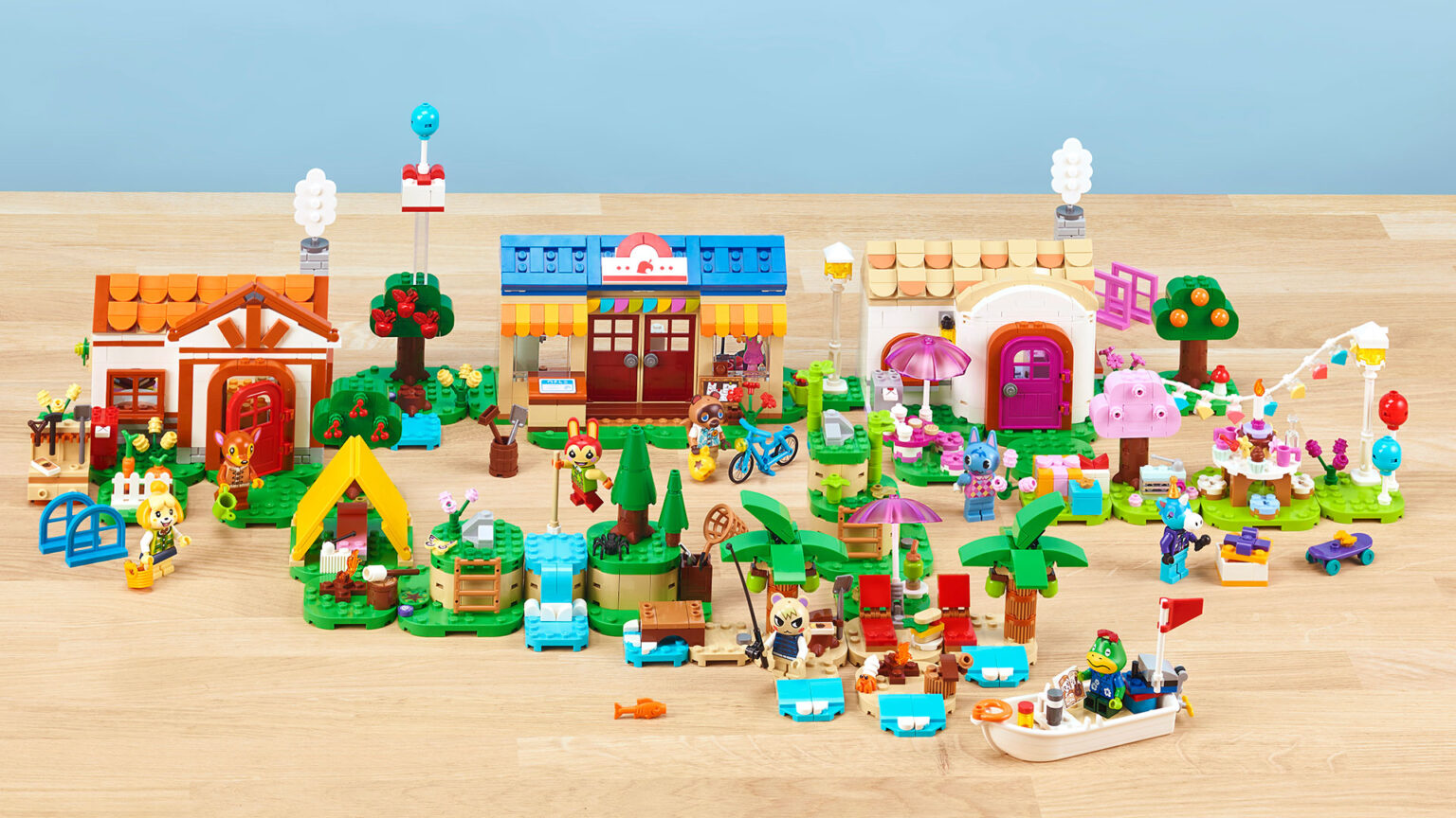 The Animal Crossing LEGO sets will be available starting March 1, 2024
