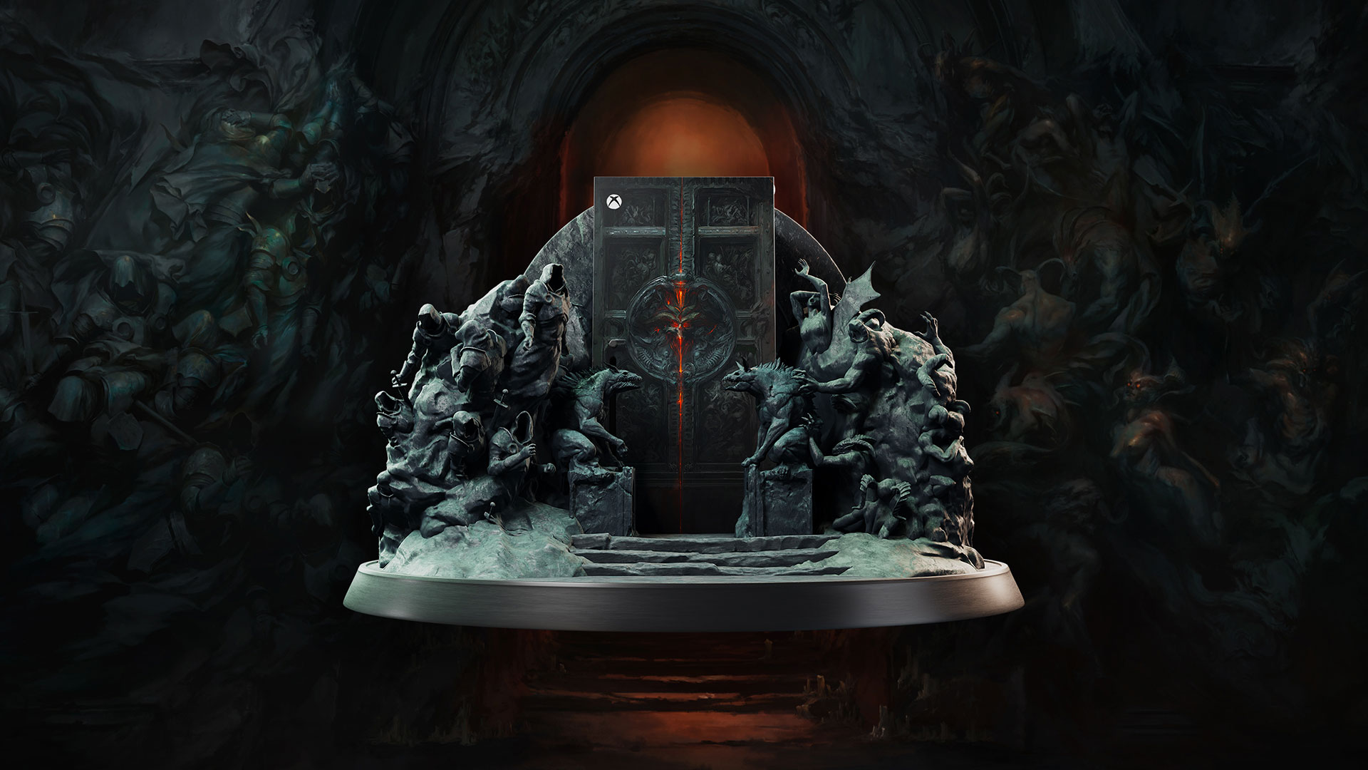 Diablo IV developers, Xbox, and Takeoff Studios collaborated on this custom Xbox Series X console.