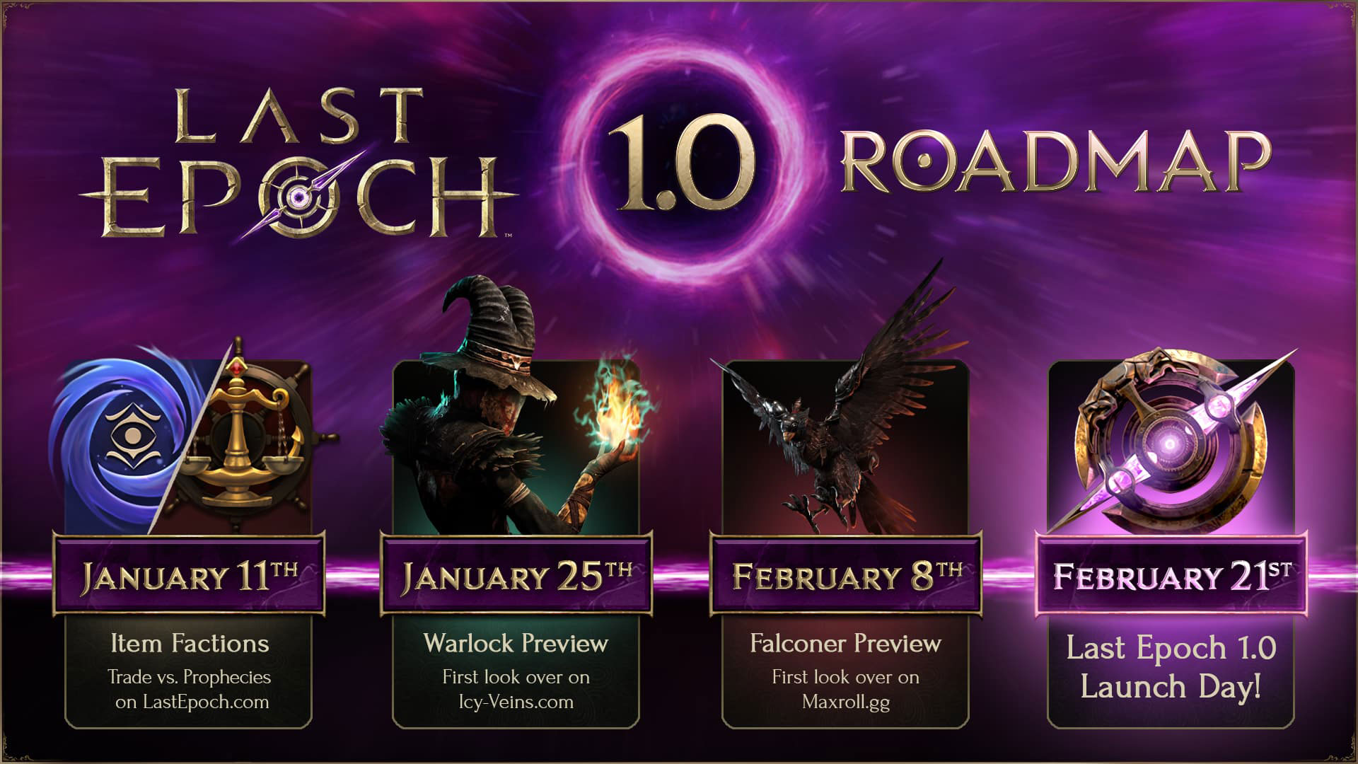 Last Epoch 1.0 Launches February 21, 2024