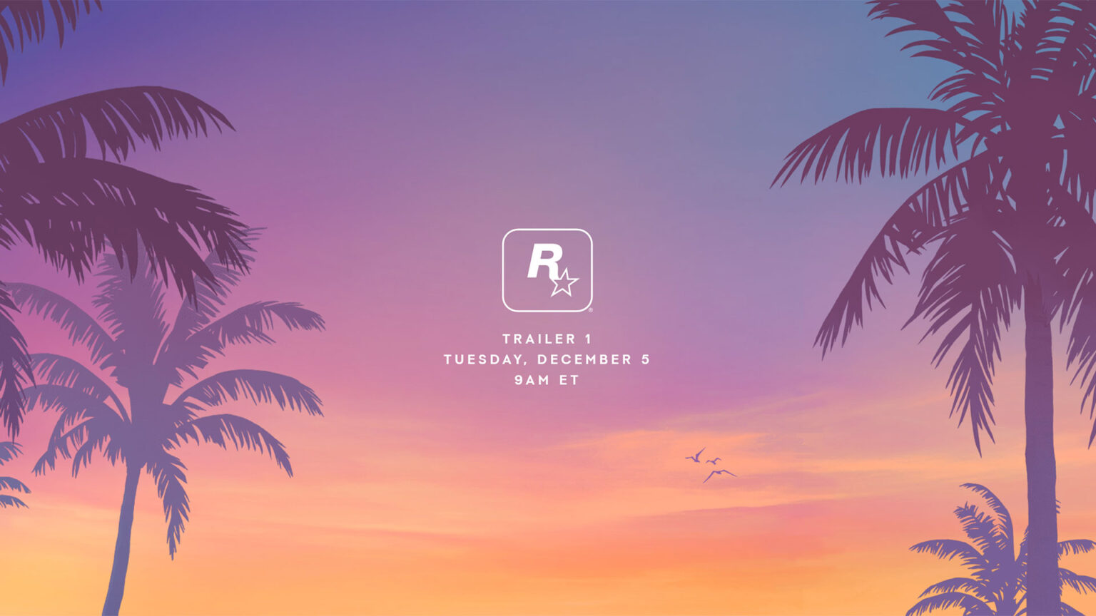 The first Grand Theft Auto VI trailer arrives on December 5