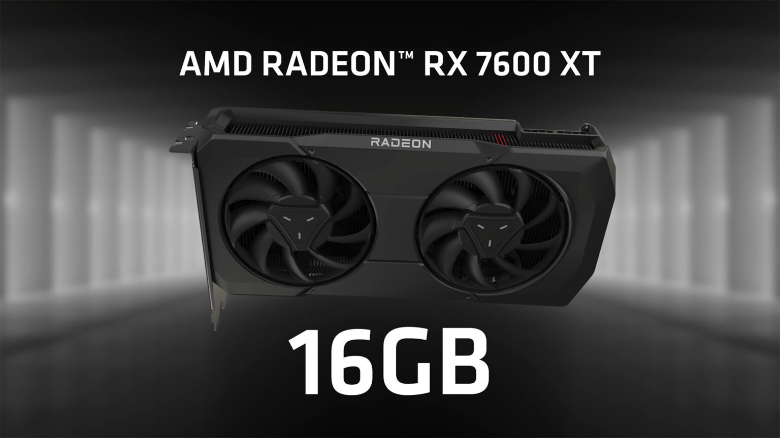 The AMD Radeon RX 7600 XT graphics card launches January 24