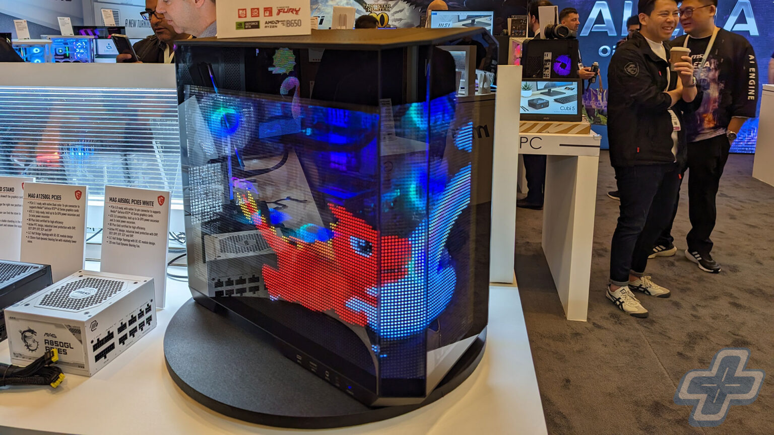 Best of CES 2024, FullCleared | MSI LED Crystal Film Screen | Photo credit: Jason Siu Best of CES 2024, FullCleared | MSI LED Crystal Film Screen | Photo credit: Jason Siu