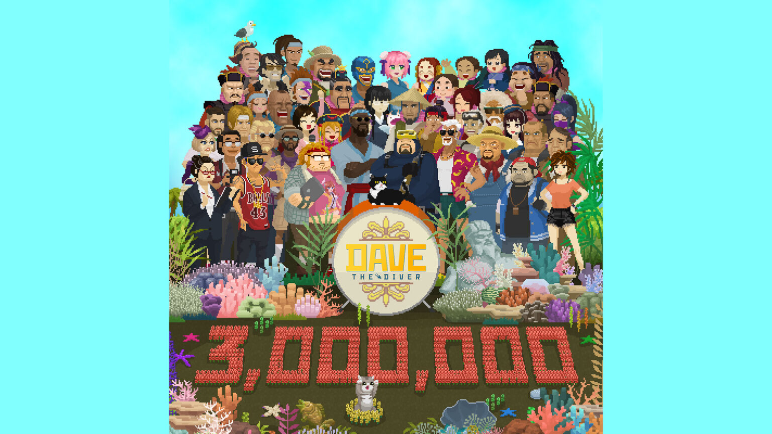 Surprise hit Dave the Diver has now sold three million units worldwide