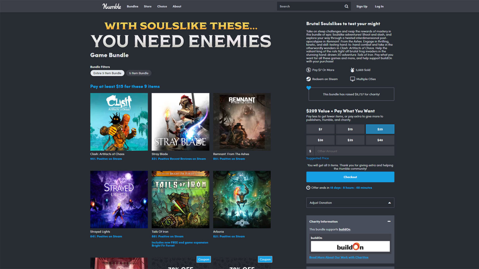 Get nine items for $15 with this Humble Bundle