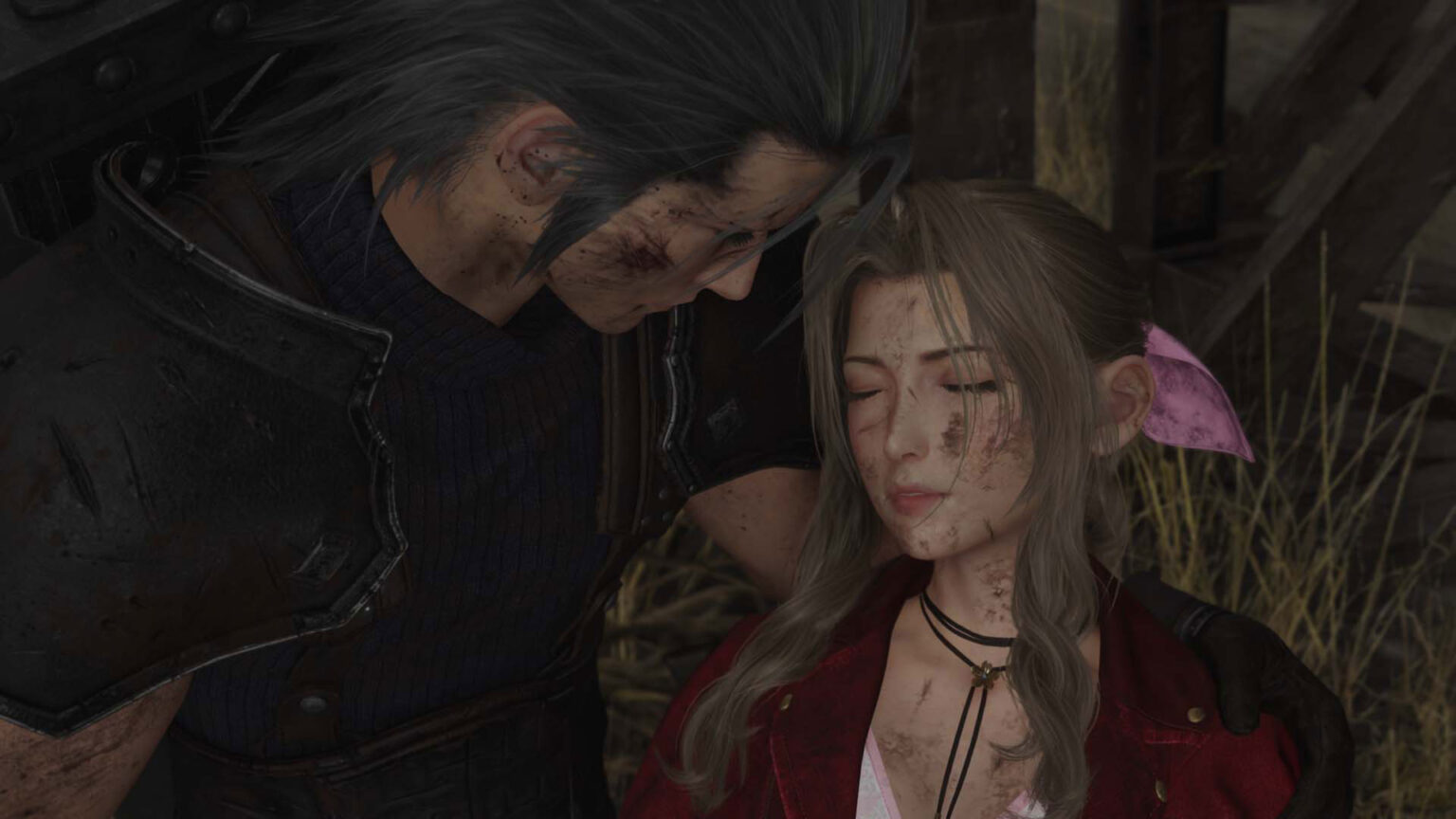 Final Fantasy VII Rebirth, Zack and Aerith Final Fantasy VII Rebirth, Zack and Aerith