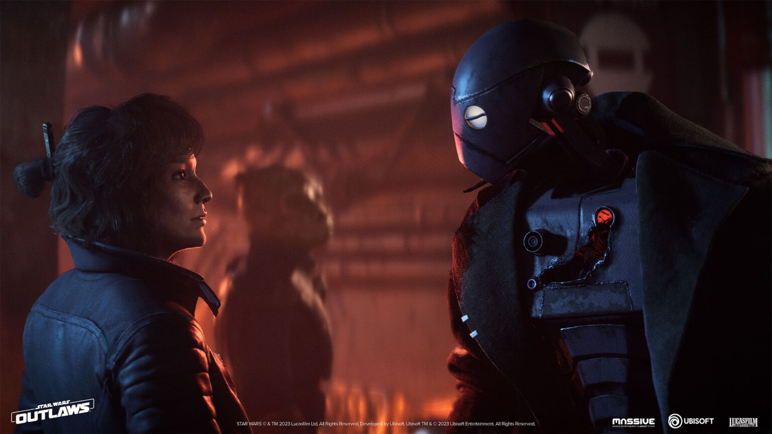 The official story trailer for Star Wars Outlaws will debut on Tuesday, April 9