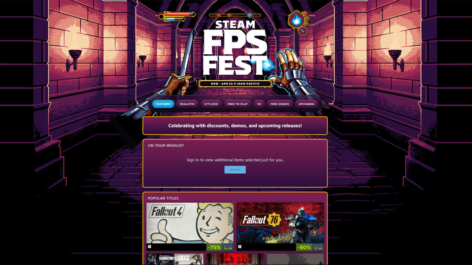 Steam FPS Fest 2024