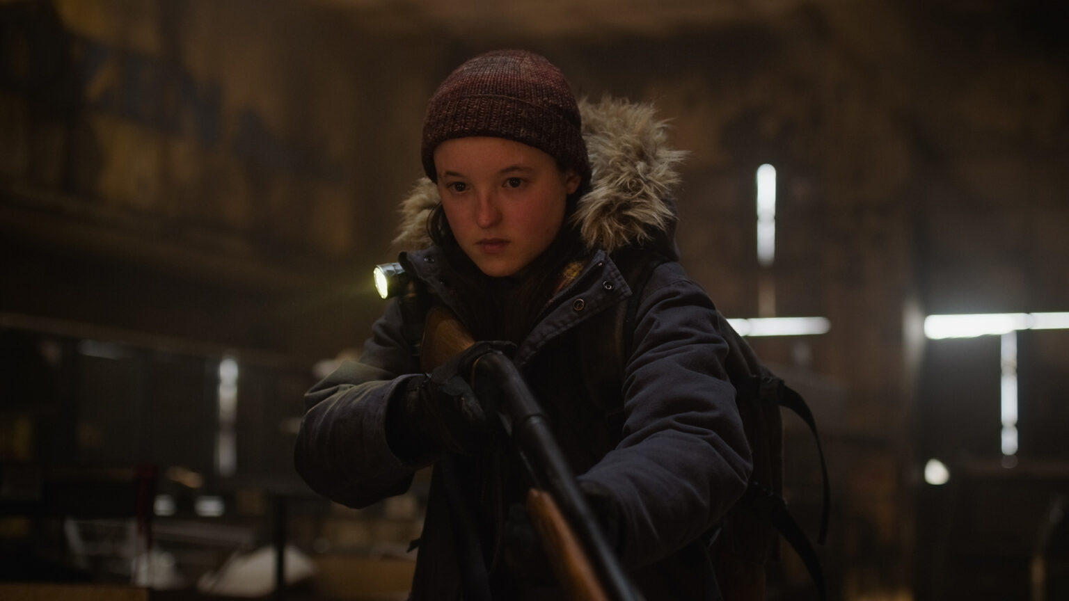 Bella Ramsey as Ellie in HBO's The Last of Us Bella Ramsey as Ellie in HBO's The Last of Us