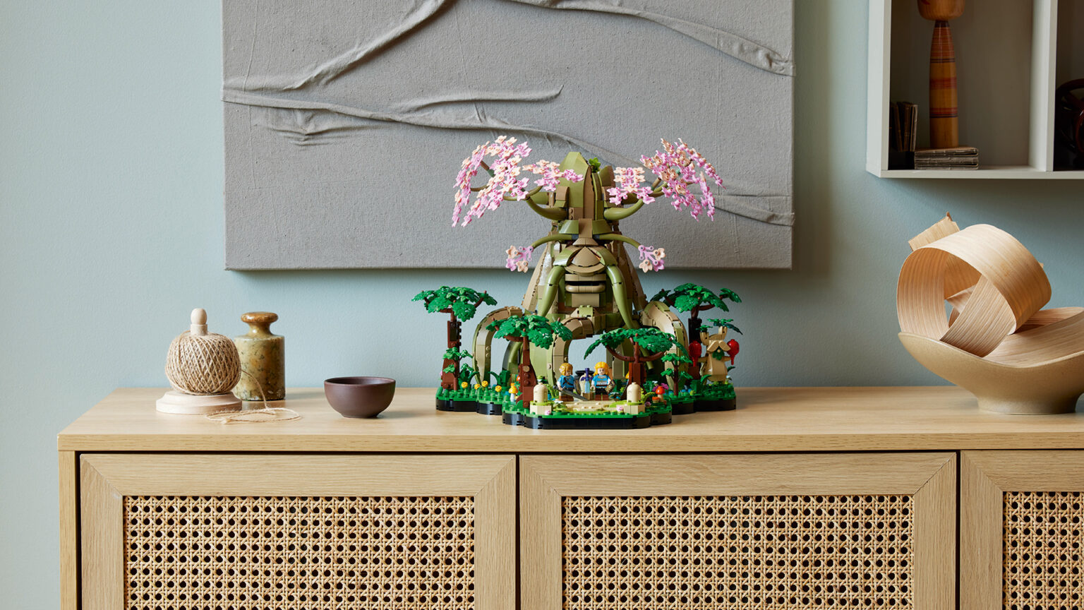 The LEGO The Legend of Zelda Great Deku Tree 2-in-1 Set is available on September 1, 2024
