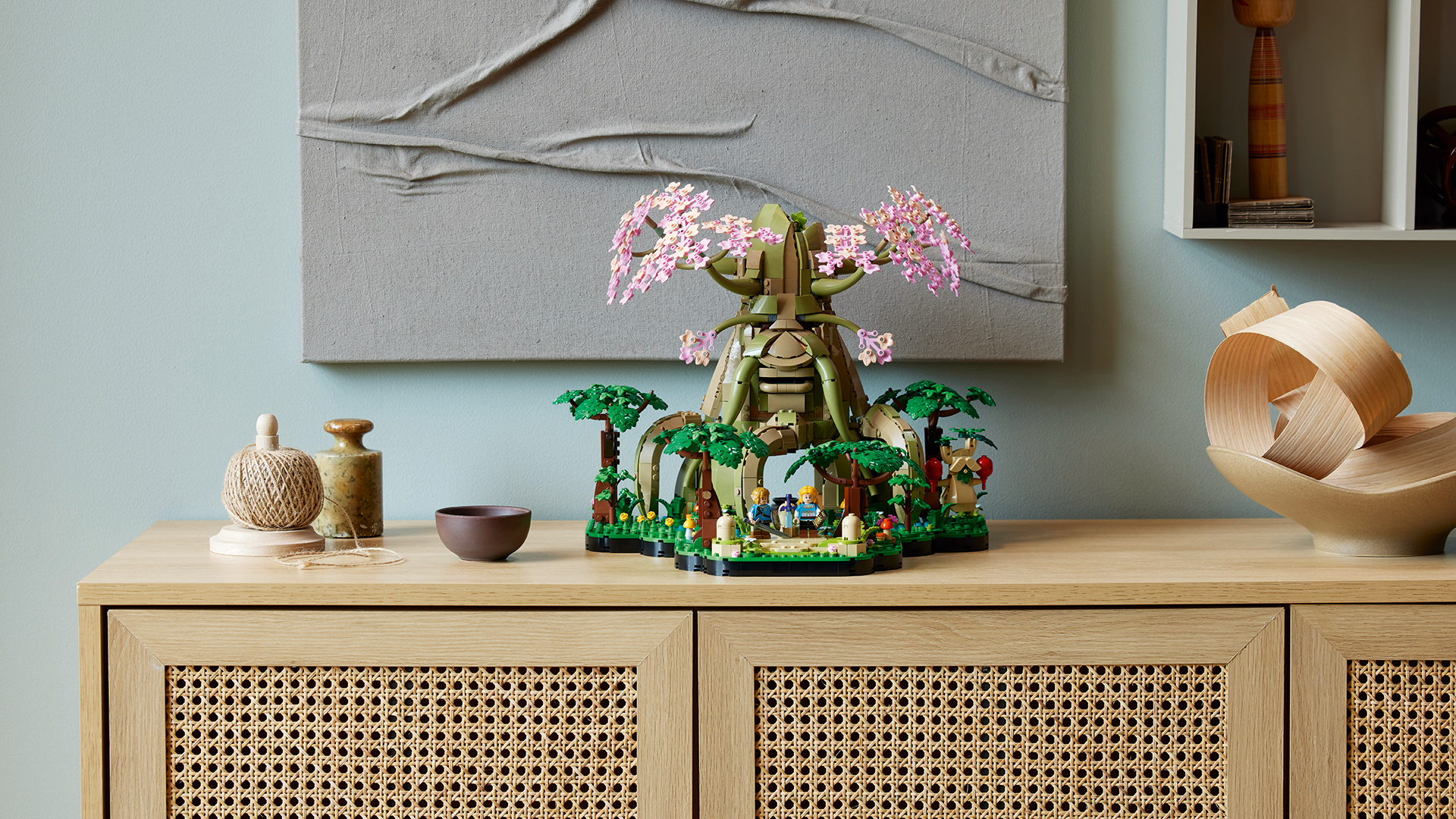 The LEGO The Legend of Zelda Great Deku Tree 2-in-1 Set is available on September 1, 2024