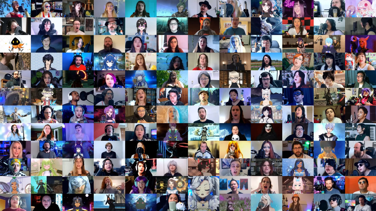 The Final Fantasy XIV Endwalker medley features 300 musicians from the Final Fantasy XIV community