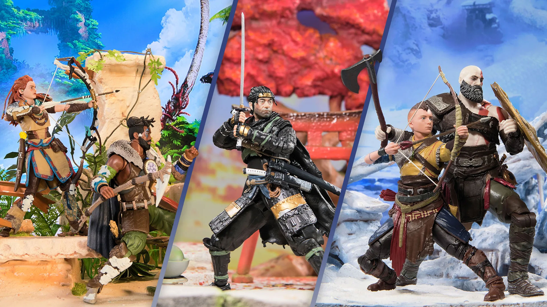 PlayStation has teamed up with Spin Master for its own line of collectibles