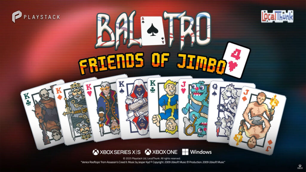 Balatro is available on Game Pass starting today, February 24