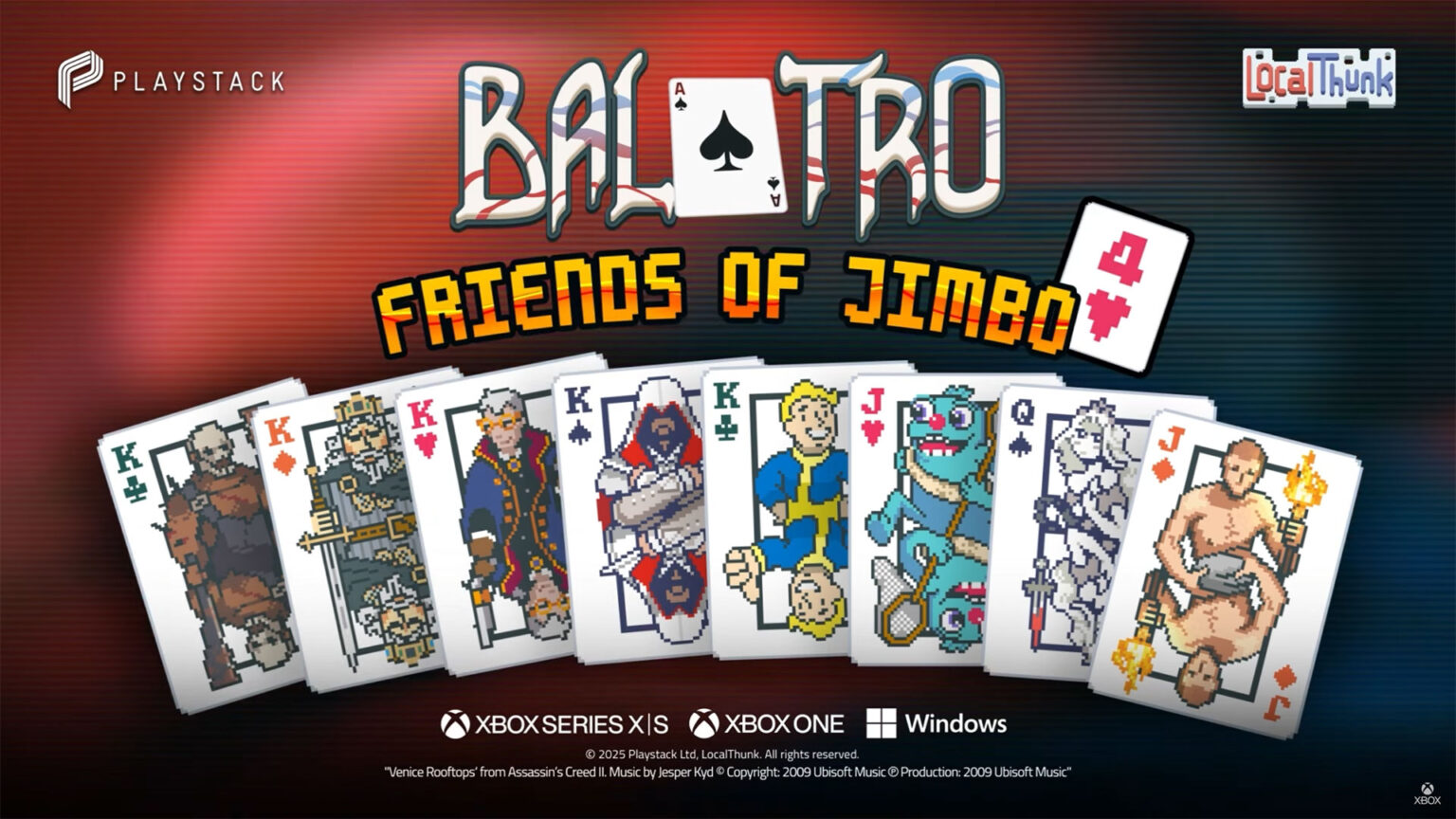 Balatro is available on Game Pass starting today, February 24