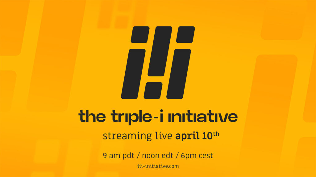 The 2025 Triple-i Initiative broadcast is set for April 10 at 9:00 AM Pacific (12:00 PM Eastern)