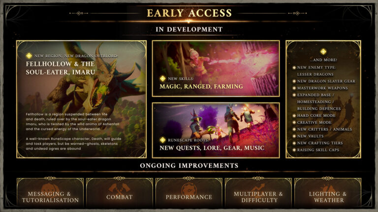 RuneScape: Dragonwilds has launched into Steam Early Access today | Image: Jagex