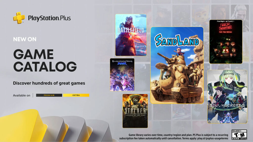 The PlayStation Plus Game Catalog titles for May 2025 will be playable on May 20 | Image: Sony